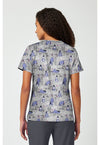 Eeyore Attitude - Print V-Neck Top (Back)