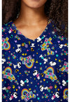 Cool Kindness - Print V-Neck Top (View 2)