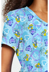 Smurfette Vibes - Print V-Neck Top (View 3)