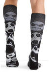 Face Of Fear - Men's 10-15mmHg Compression Socks (Back)