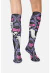 Cafe Kitty - Women's 10-15mmHg Compression Socks (Back)