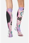 Love, Moana - Women's 10-15mmHg Compression Socks (Back)