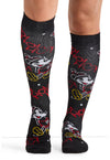 Colorful Christmas - Women's 10-15mmHg Compression Socks