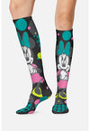 Minnie Houndstooth - Women's 10-15mmHg Compression Socks