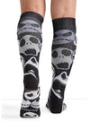 My Scary Face - Women's 10-15mmHg Compression Socks (Back)