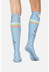 A Boy And His Dog - Women's 10-15mmHg Compression Socks (Back)