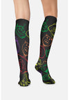 Andy's Friends - Women's 10-15mmHg Compression Socks (Back)