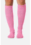 Pretty In Pink - 4 Single Pair of Support Socks