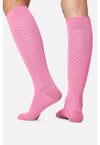 Pretty In Pink - 4 Single Pair of Support Socks (Back)