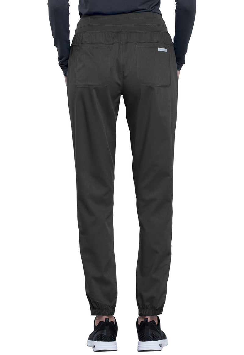 Pewter - Women's Natural Rise Jogger – Petite (Back)