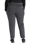Pewter - Women's Natural Rise Jogger – Tall (Back)