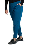 Caribbean Blue - Cherokee Cherokee WW Revolution Women's Scrub Pants - Left Side View