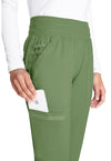 Celery Green - Cherokee Cherokee WW Revolution Women's Scrub Pants - Detail 2 View