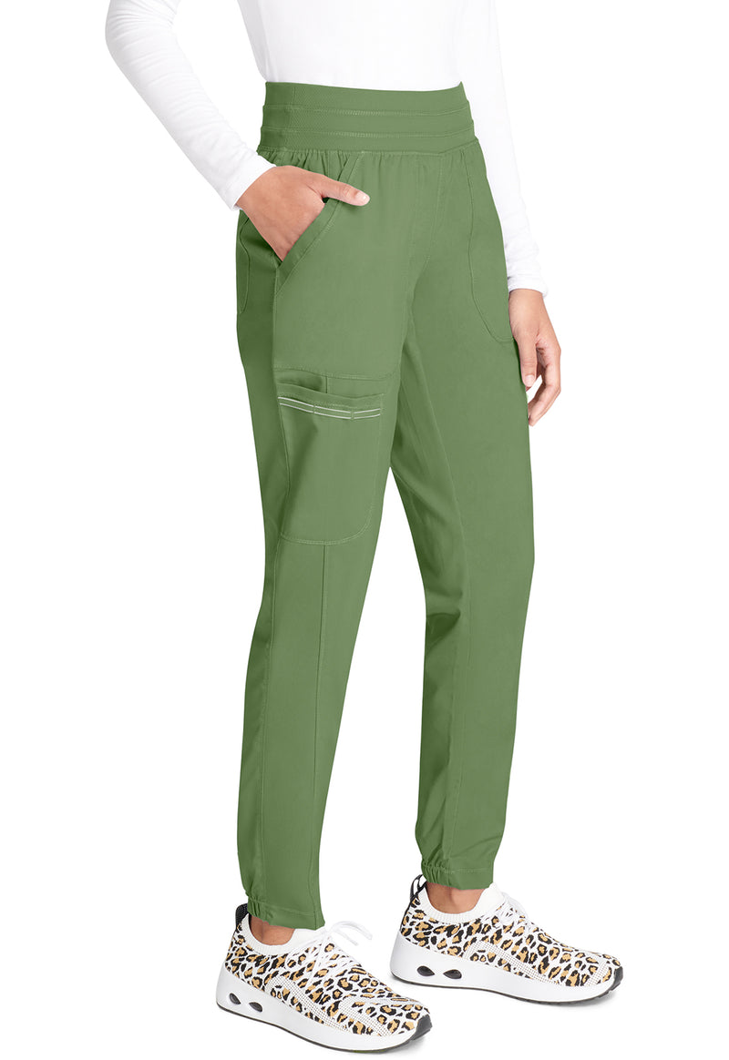 Celery Green - Cherokee Cherokee WW Revolution Women's Scrub Pants - Right Side View