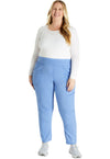Ciel Blue - Cherokee Cherokee WW Revolution Women's Scrub Pants - Detail 1 View