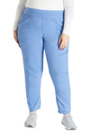 Ciel Blue - Cherokee WW Revolution Women's Scrub Pants - Front View