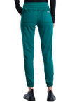 Hunter Green - Cherokee WW Revolution Women's Scrub Pants - Back View