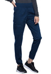 Navy - Cherokee Cherokee WW Revolution Women's Scrub Pants - Right Side View