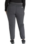 Pewter - Cherokee WW Revolution Women's Scrub Pants - Back View