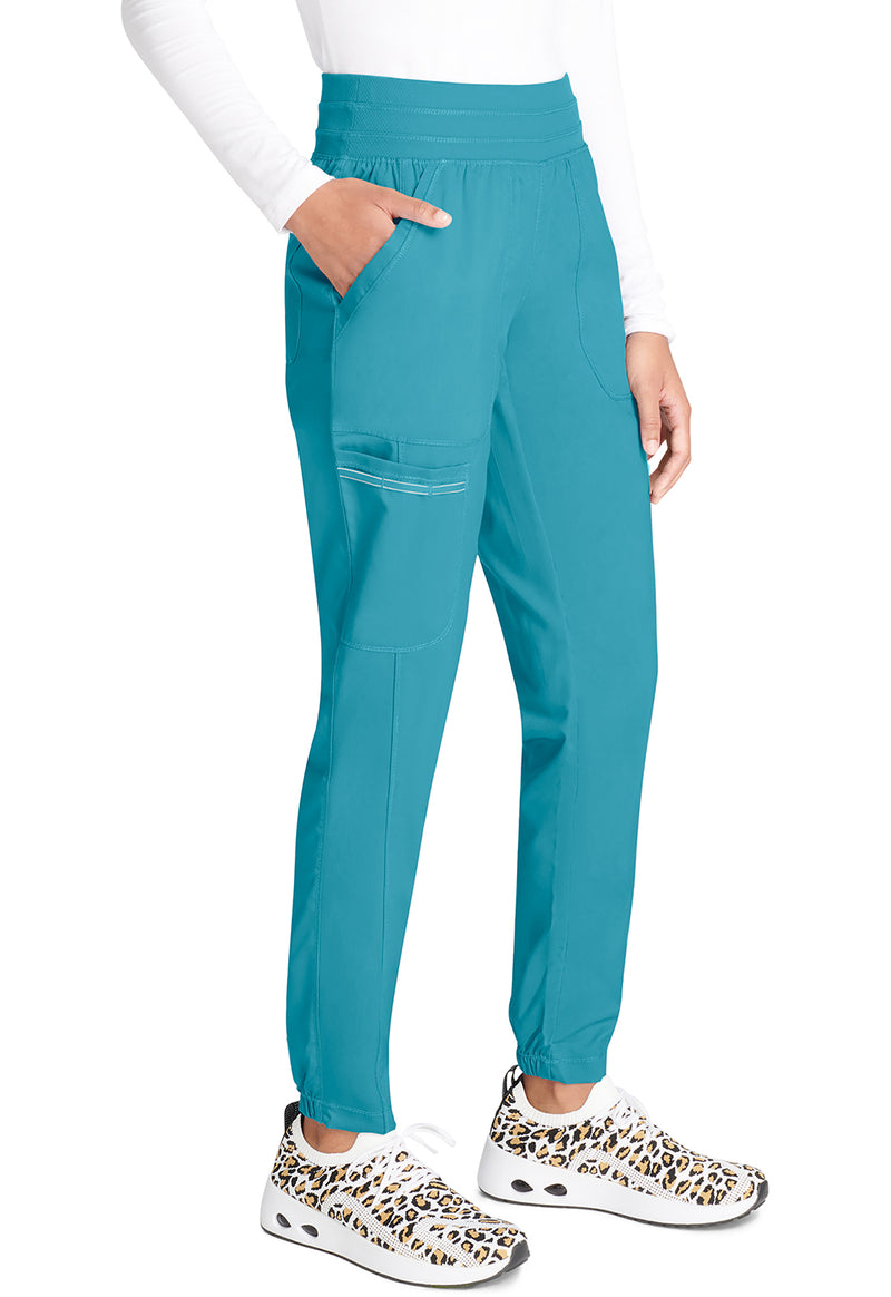 Soft Marine - Cherokee Cherokee WW Revolution Women's Scrub Pants - Right Side View