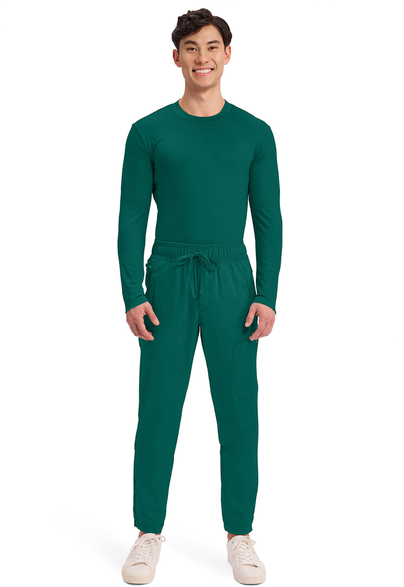 Hunter Green - Cherokee Cherokee WW Revolution Men's Scrub Pants - Detail 1 View