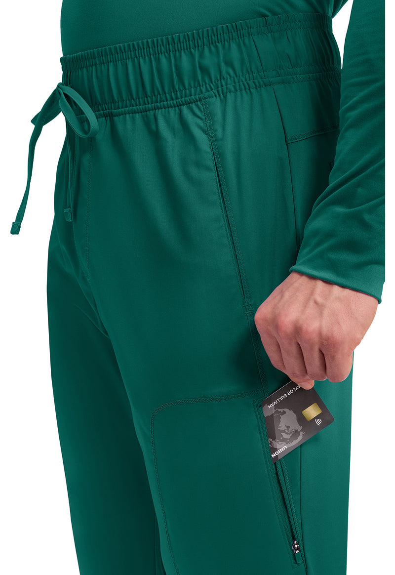 Hunter Green - Cherokee Cherokee WW Revolution Men's Scrub Pants - Detail 4 View