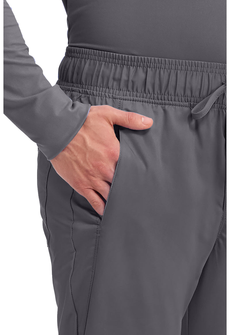 Pewter - Cherokee Cherokee WW Revolution Men's Scrub Pants - Detail 2 View