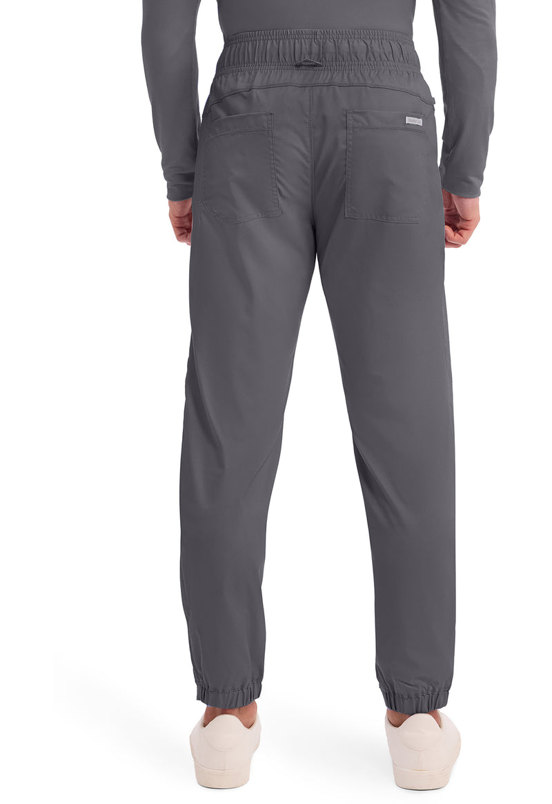 Pewter - Cherokee WW Revolution Men's Scrub Pants - Back View