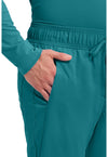 Teal Blue - Cherokee Cherokee WW Revolution Men's Scrub Pants - Detail 2 View