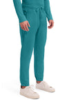 Teal Blue - Cherokee Cherokee WW Revolution Men's Scrub Pants - Right Side View