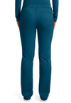 Caribbean Blue - Cherokee WW Revolution Unisex Scrub Pants - Back View