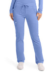 Ciel Blue - Cherokee WW Revolution Unisex Scrub Pants - Front View