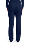 Navy - Cherokee WW Revolution Unisex Scrub Pants - Back View