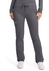 Pewter - Cherokee WW Revolution Unisex Scrub Pants - Front View