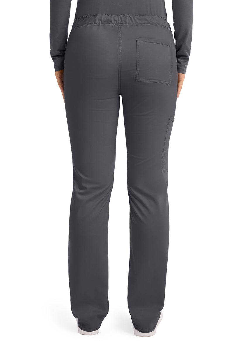 Pewter - Cherokee WW Revolution Unisex Scrub Pants - Back View