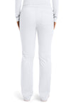 White - Cherokee WW Revolution Unisex Scrub Pants - Back View