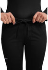 Black - Cherokee Cherokee WW Revolution Unisex Scrub Pants - Detail 3 View