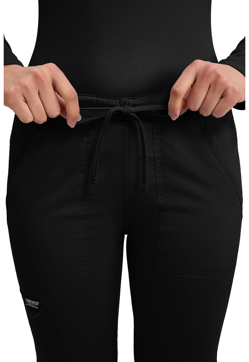 Black - Cherokee Cherokee WW Revolution Unisex Scrub Pants - Detail 3 View