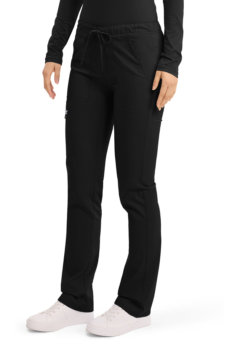 Black - Cherokee Cherokee WW Revolution Unisex Scrub Pants - Left Side View