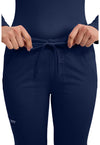 Navy - Cherokee Cherokee WW Revolution Unisex Scrub Pants - Detail 3 View