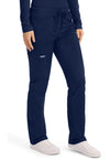 Navy - Cherokee Cherokee WW Revolution Unisex Scrub Pants - Right Side View
