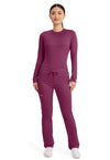 Wine - Cherokee Cherokee WW Revolution Unisex Scrub Pants - Detail 1 View