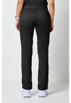 Black - Cherokee WW Revolution Women Scrub Pants - Back View