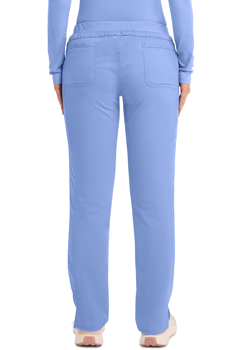 Ciel Blue - Cherokee WW Revolution Women Scrub Pants - Back View