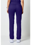 Grape - Cherokee WW Revolution Women Scrub Pants - Back View