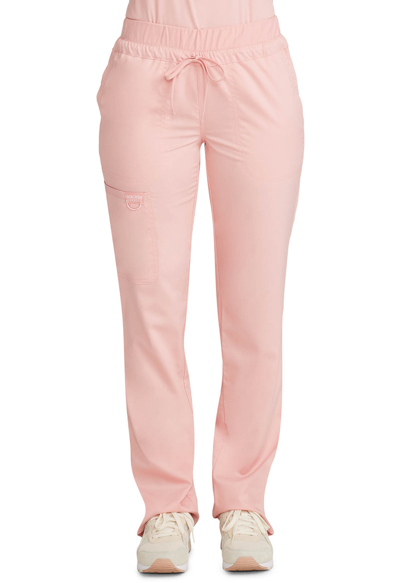 Pink Essence - Cherokee WW Revolution Women Scrub Pants - Front View
