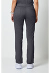 Pewter - Cherokee WW Revolution Women Scrub Pants - Back View