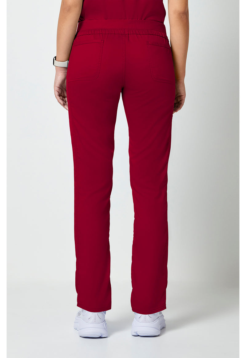 Red - Cherokee WW Revolution Women Scrub Pants - Back View