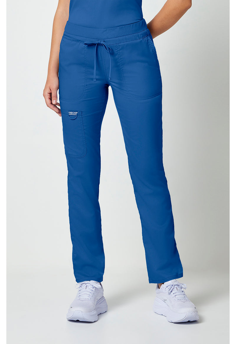 Royal - Cherokee WW Revolution Women Scrub Pants - Front View