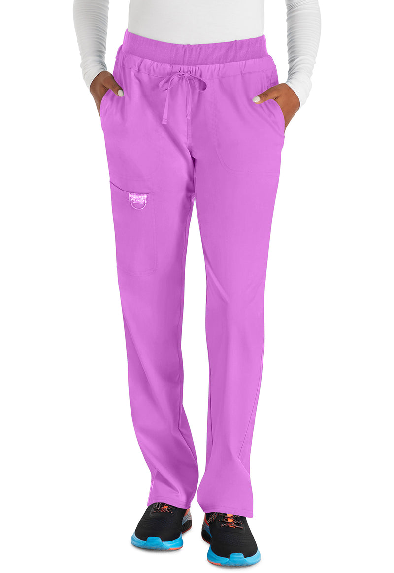 Sweet Berry - Cherokee WW Revolution Women Scrub Pants - Front View